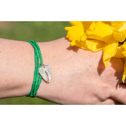 Silk Wing Bracelet double