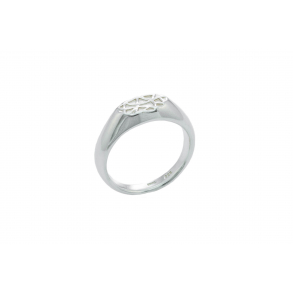 Web Signet Ring - 