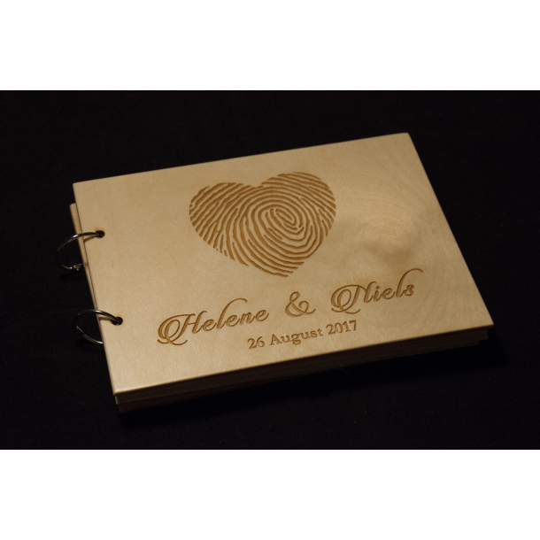 Kreationsbog - i tr�cover med hjerte