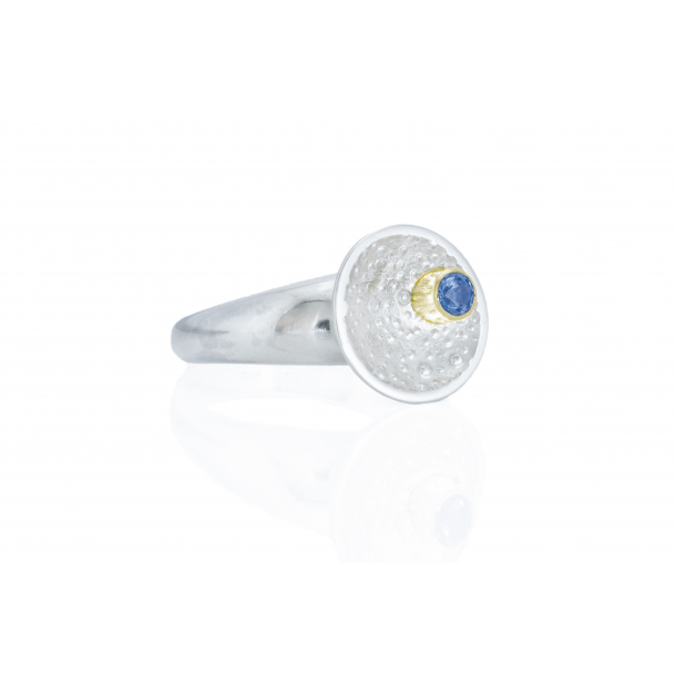 Lunar Signet Ring - Blue Moon