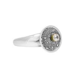 Lunar Signet Ring - "Moon &amp; Star"
