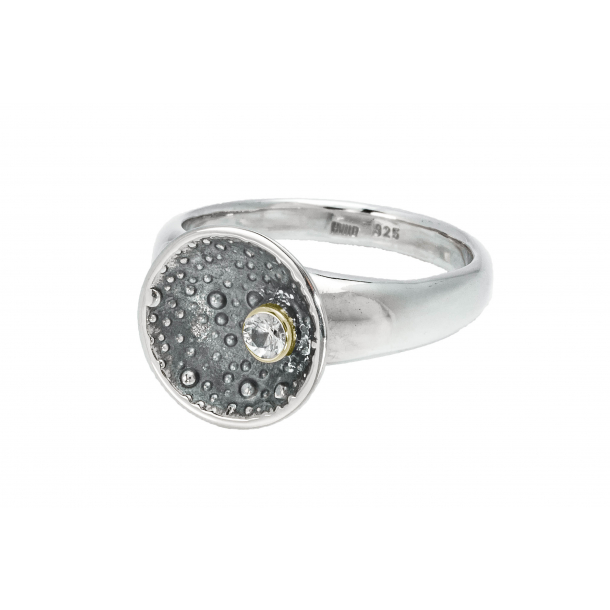 Lunar Signet Ring - "Moon &amp; Star"