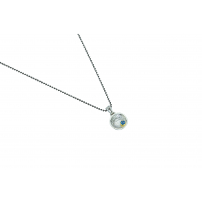 Blue Moon inkl. sort rhodineret kuglekde