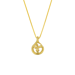  Sapphire Snake Pendant